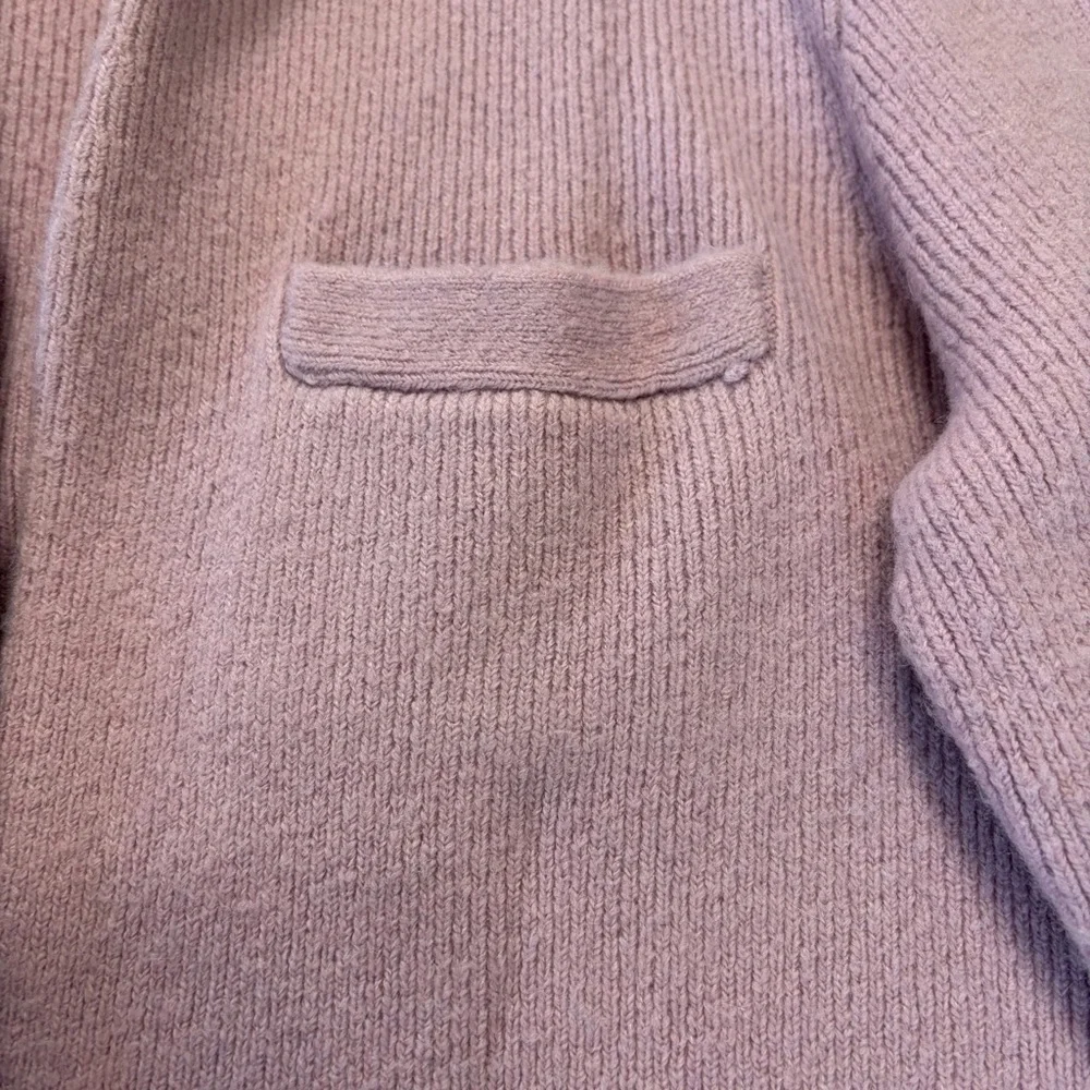 J.Crew Cocoon Merino Wool Blend Cardigan Blazer In Dried Violet Size XS